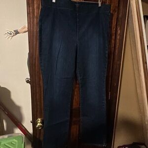 NYDJ Deep Blue Jeans Pull-on